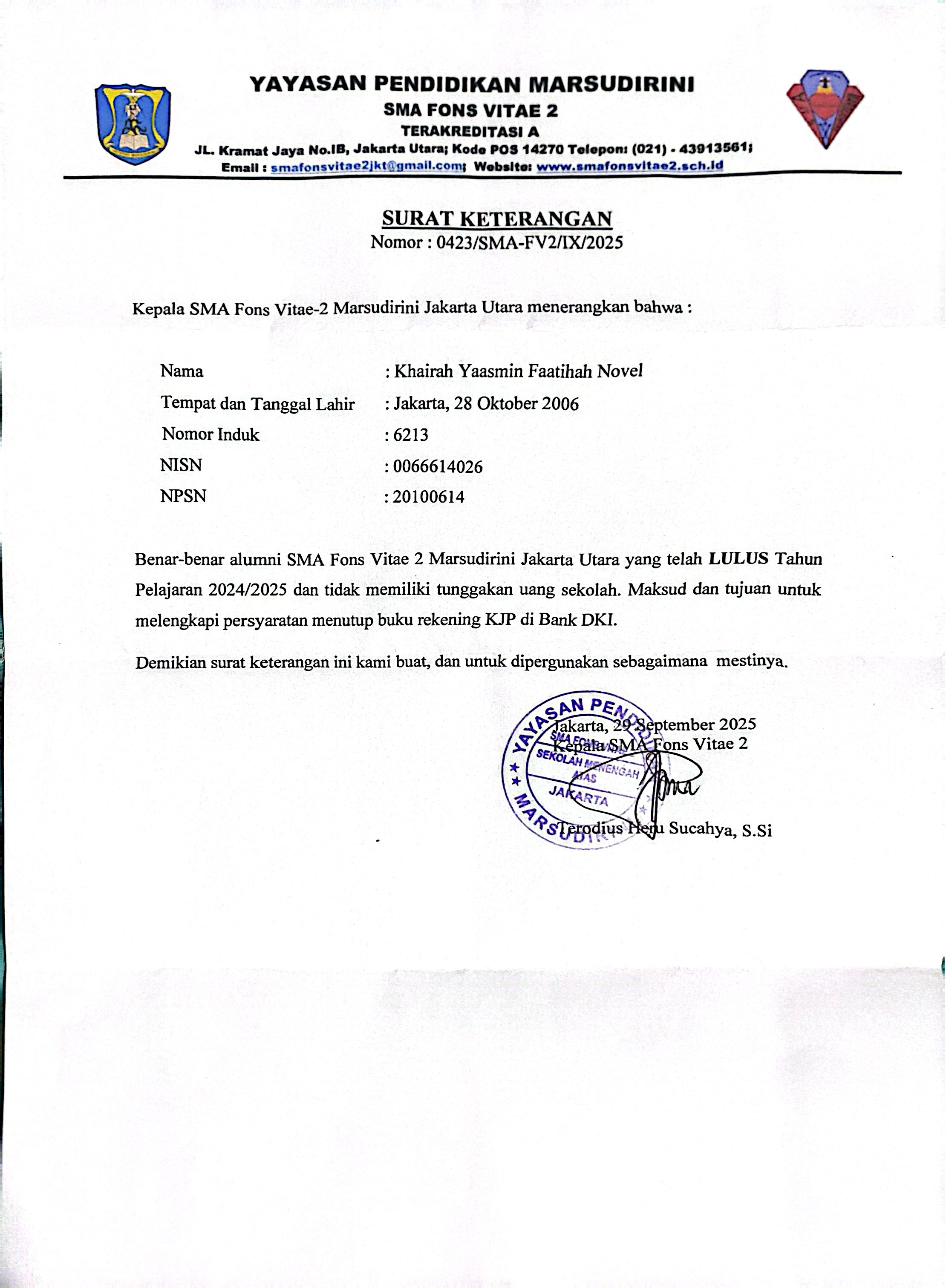 surat izin